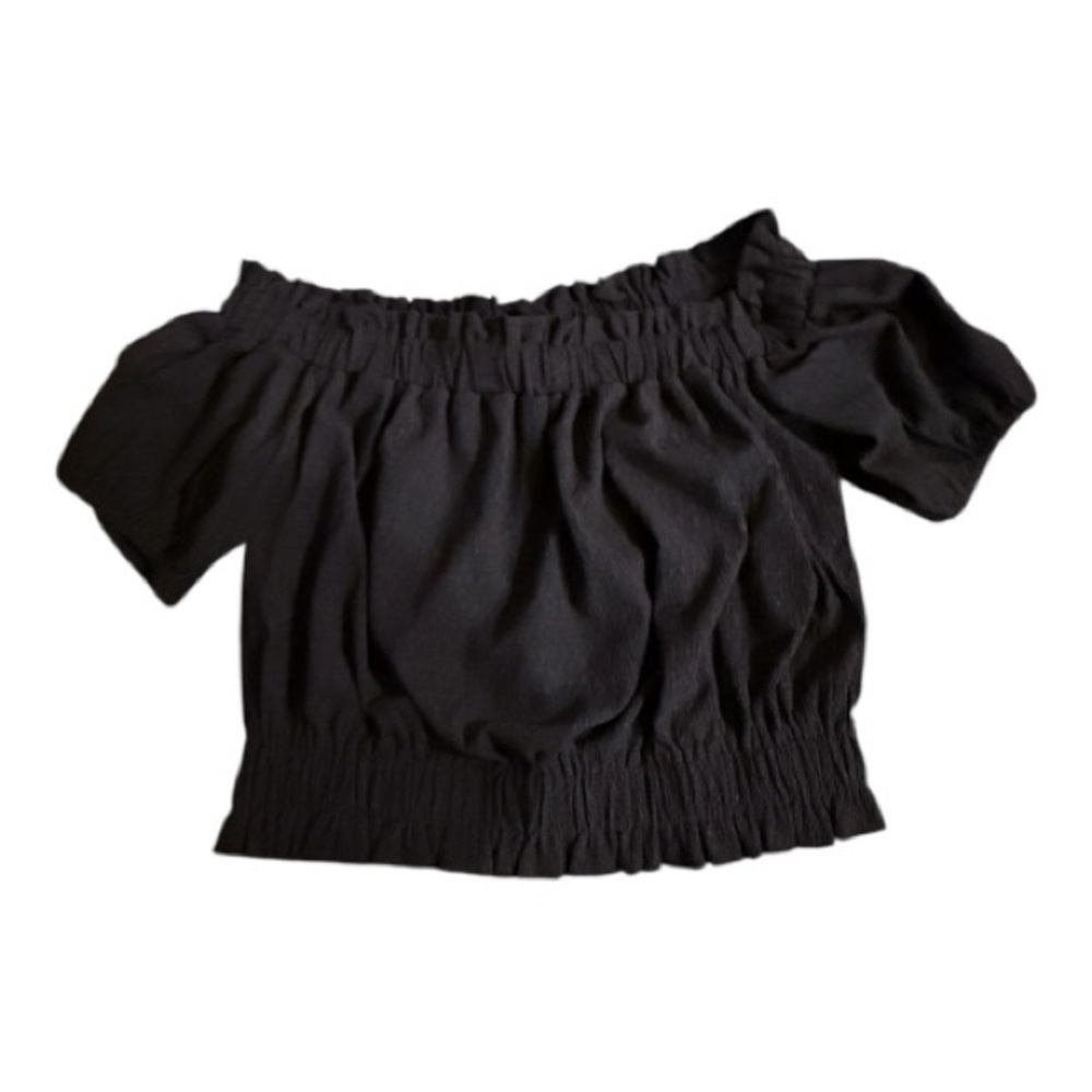 LOFT | Crinkle Jacquard Off the Shoulder Top​